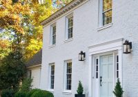 Painted White Brick House: A Timeless and Versatile Home Design